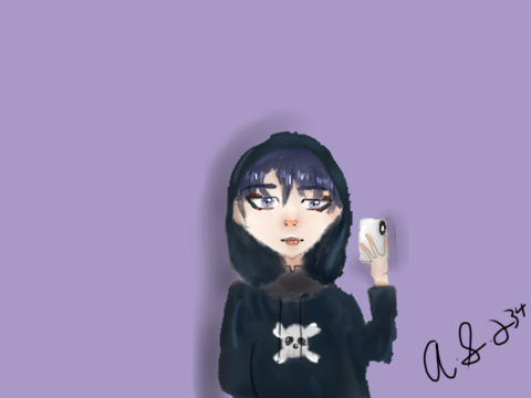 Genshin Art Collab (Emo Scaramouche)