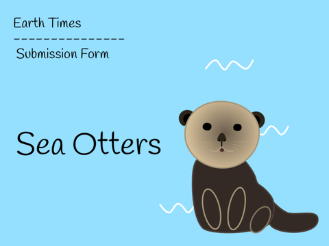Sea Otters | Earth Times (article)
