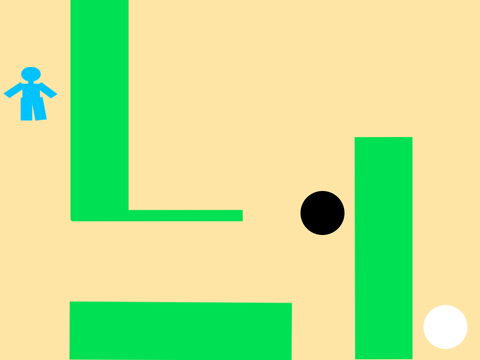 Blue Man's Journey (Maze Ver)