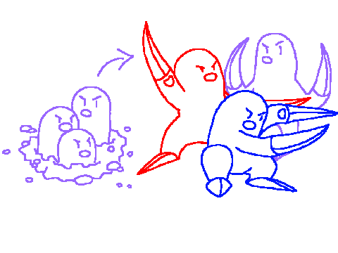 Full-Body Dugtrio???
