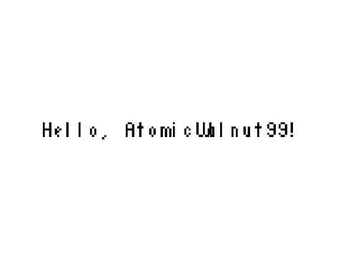 Text Engine (For @AtomicWalnut99)