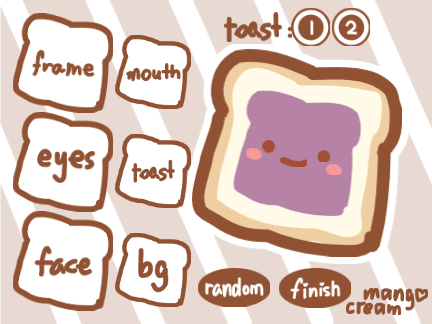✰Cute Toast Creator✰ remix