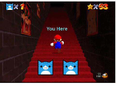 Add yourself Running Up the Endless Staircase