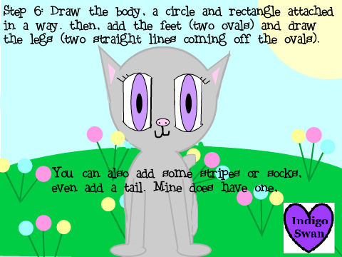 How to draw a cute cat!!!