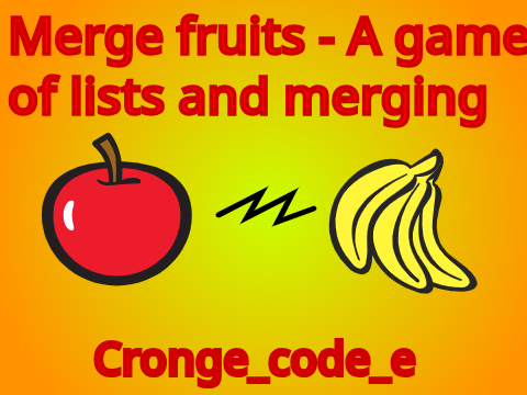 Merge fruits 1.3.1