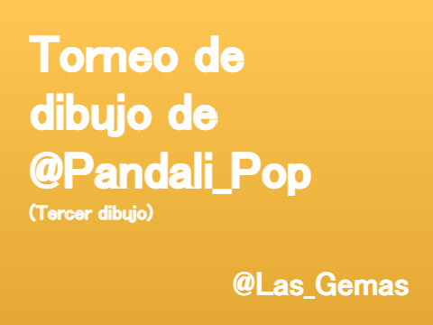 Torneo de Dibujo Cuartas - By @Pandali_pop