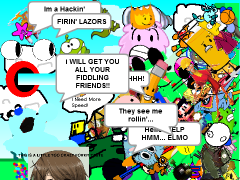 Add yourself Running Ice Blue Elmo Remix^5 remix remix