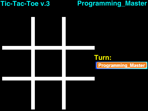 Tic-Tac-Toe v.3
