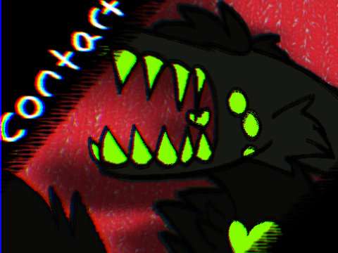 contact animation meme vent
