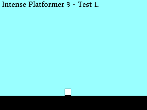 Intense Platformer 3 Test