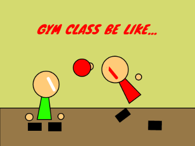 Gym Class Be Like... | #animations #all #ouch #relatable