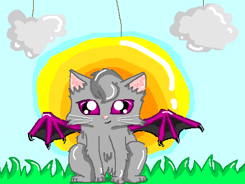 Robotic Dragon Kitty!