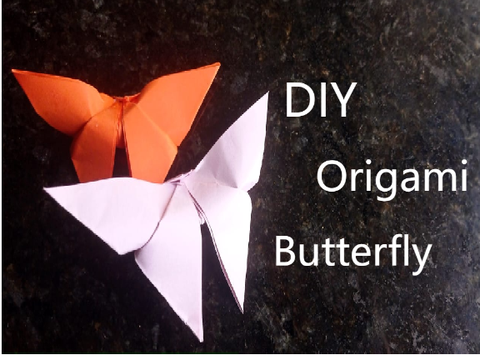 DIY Origami Butterfly | Scratch Week:Day-2