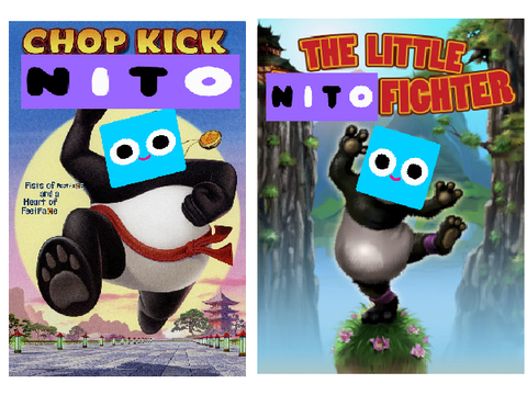 Chop Kick Nito and Little Nito Fighter lol