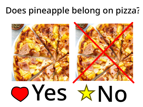 Does pineapple belong on pizza  remix