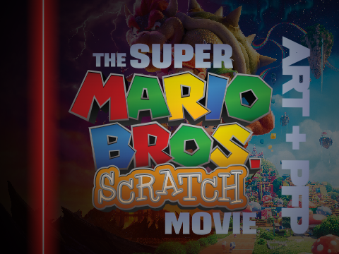 The Super Mario Bros. Scratch MOVIE || ART+PFP's