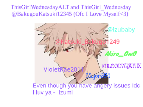 Sign If You Love Bakugo! remix remix remix remix remix remix remix