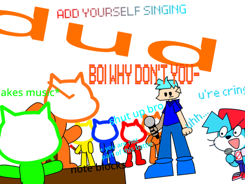My oc singing dud