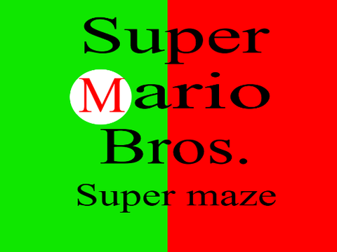 Super Mario maze