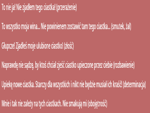 Słowa może coś się jeszcze udało może będę narratorem?