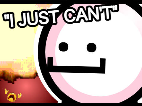 "I can not hold it in anymore-"