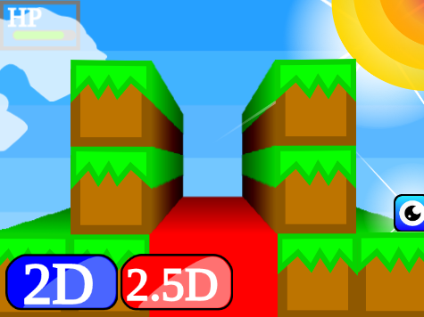 SKY 2.5Dplatformer 