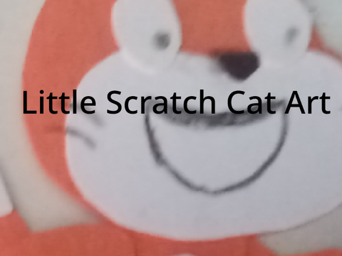 Scratch cat art