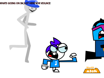 Add youself fighting Nick-Nack (1) remix