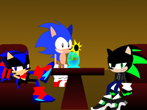 Karter and Adrenaline chatting *we have no creativity for the title lol*