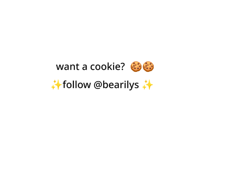 follow @bearilys