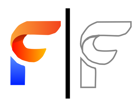 F Logo | Graph