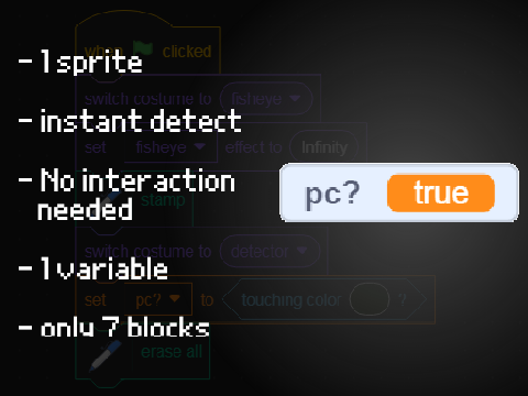 Simple device detector