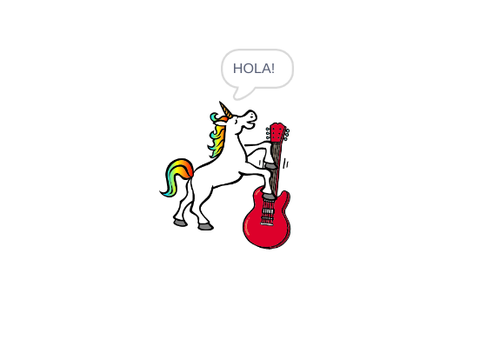 Unicorn Guitar Thing