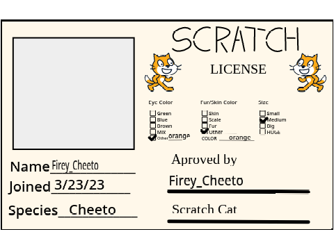 Make Your Own Scratch License remix
