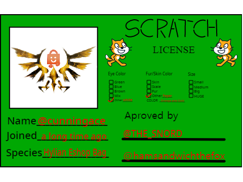 Make Your Own Scratch License remix