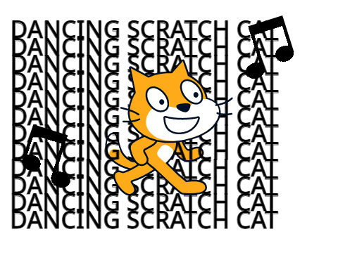 Dancing Scratch Cat