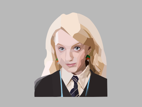 Luna Lovegood Blockshade
