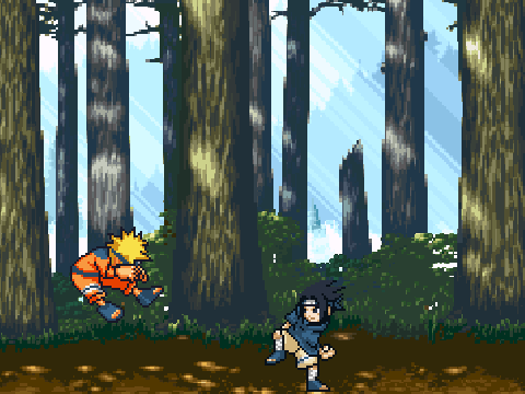 Naruto VS Sasuke Part 2