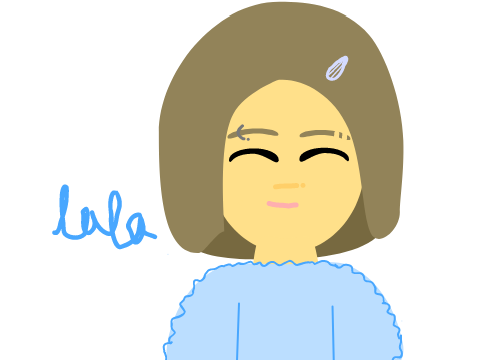 Lala, a drawing I made when I was bored