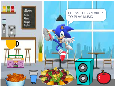 Sonic the Hedgehog for PET CAFE fixed