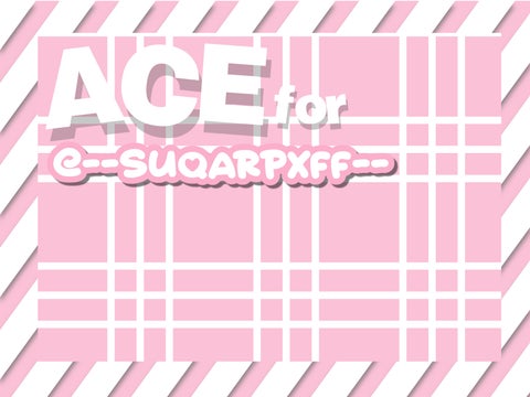 ✎ ̼  200+ ACE