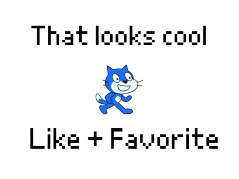scratch cat but blue
