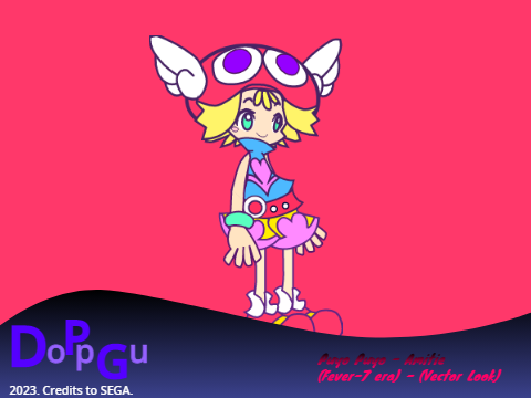 Puyo Puyo - Amitie (Fever-7 era) - (Vector Look)