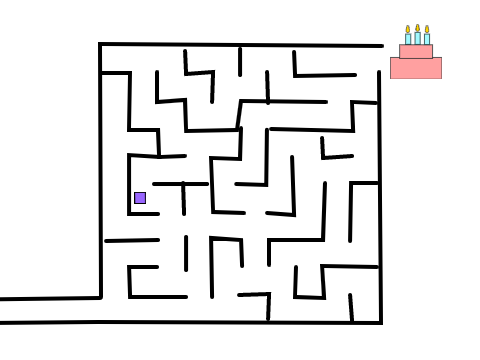 random maze I made in my not freetime