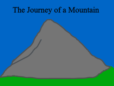(Old Work) The Journey of a Mountain ~ A Poem