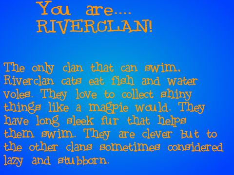 Which clan are you from?