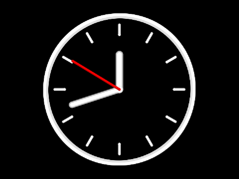100% Pen Clock