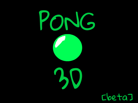 Pong 3D
