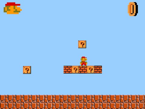 Super Mario Bros but with modern stuff: 1-1 HD DEMO