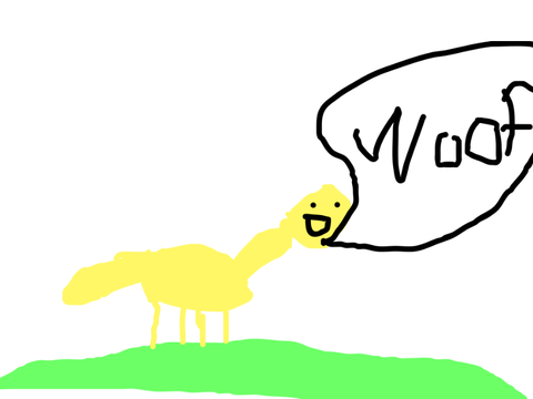 Dog Contest entry woof
